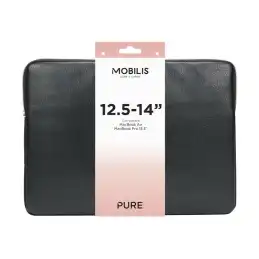 Mobilis PURE - Housse d'ordinateur portable - 12.5" - 14" - noir, argent - pour Apple MacBook Air (13.3 ") M... (056007)_5